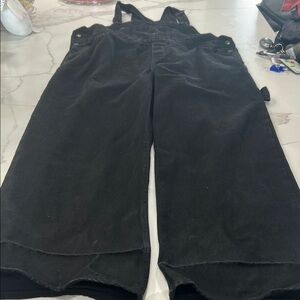 Jake Austin Women’s Black Carpenters‎ Overalls. Size L